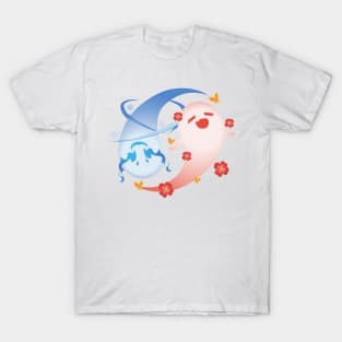 Yin yang Spirits - Hutao & Qiqi T-Shirt